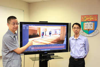 Professor Yu Yizhou (left) and Dr Calvin Fong