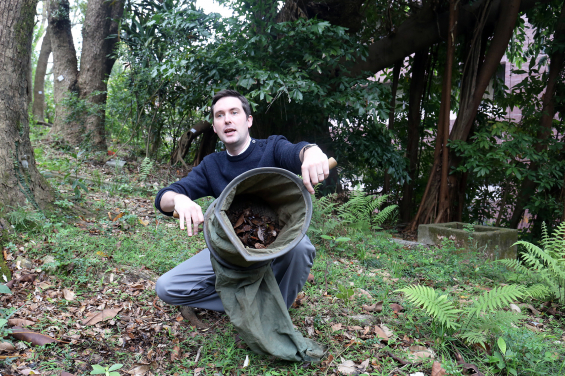 Dr Benoit Guénard from the School of Biological Sciences of the University of Hong Kong