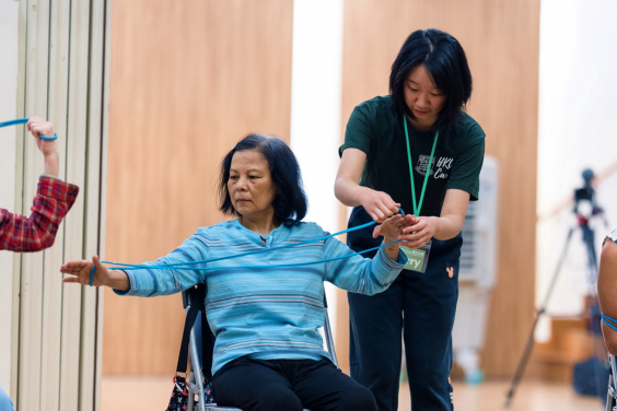 “HKU Cares” Hosts Community Fun Day with Elderly to Promote Intergenerational Integration through Sports 